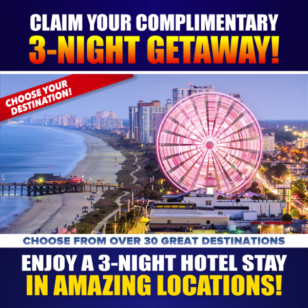 2 NIGHT HOTEL STAY GETAWAY