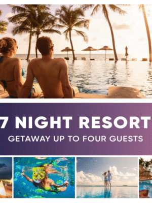 7 night resort stay 7 Nights Luxury Resort Getaway - 3500 + Locations