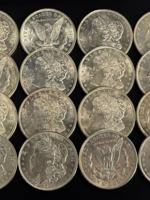 1921 D Morgans Lot 1921 Denver Morgan