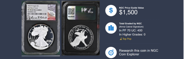 2025 ASE PF70 UCAM SIGNED ANNA CABRAL (ONLY 40 SIGNED!)