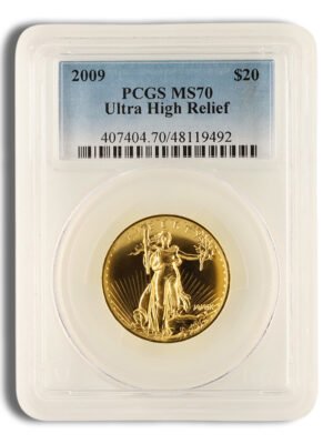 id10059978c3373346hPZTvm6u9ffaueQ_YTJdqlPAot0Y3vIMoKGRdv9SadNb2dRVzext-1.jpg 2009 Ultra High Relief Double Eagle Gold Coin PCGS MS70