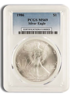 id10068244c3373346hotFmqfhraY8yiS4WQO9lXZ8gohMZj3KB1-W0lybmLg7teEy5ext-1.jpg 1986 Silver Eagle PCGS MS69