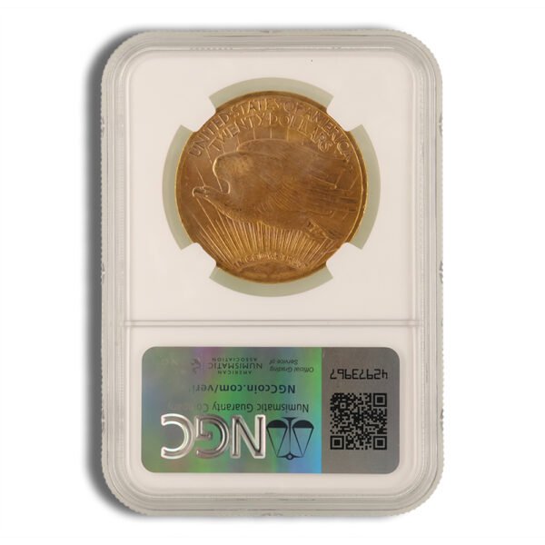  Gold Saint-Gaudens Double Eagle - NGC MS61