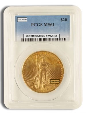 id10077286c3373346hu5u5SnEbOb_BO0GiFar-Q0w6spcmi9Whc62W2DNKLn6NeoD1ext-1.jpg Gold Saint-Gaudens Double Eagle - PCGS MS61