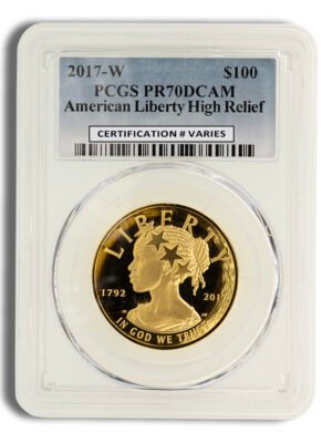 id10077400c3373346hwkUqaVRCCFhvtJjCXAO0s61PfQXvGfikWsGX2FV34EWw5W0qext-1.jpg 2017-W American Liberty High Relief Gold Coin PCGS PR70