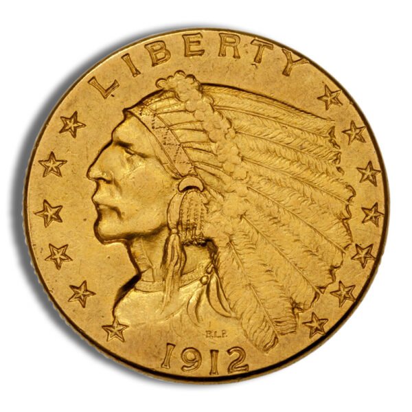 .5 Gold Indian Quarter Eagle - AU
