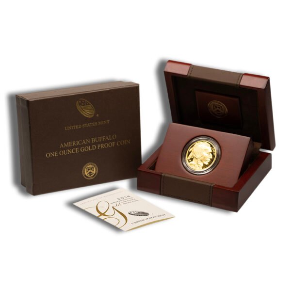 2014-W 1 oz Proof Gold Buffalo (w/Box & COA)