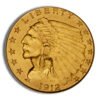.5 Gold Indian Quarter Eagle - BU