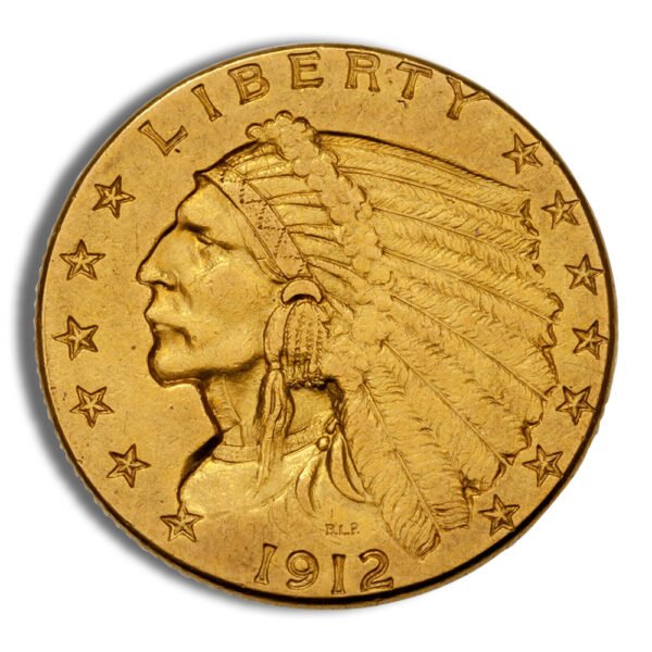 .5 Gold Indian Quarter Eagle - BU
