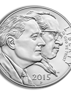 2015 March Of Dimes Commemorative Silver One Dollar Uncirculated Obverse 2015-P width=