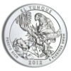 2012 5 oz ATB El Yunque Silver Coin - BU