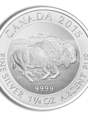 id10078651c3373346hK3pDlOgCKPX8LmWFvs7XpQrJpENy69N6mLRO8K7BfWJQXJs_ext-1.jpg 1.25 oz Canadian Bison Silver Coin (Year Varies)
