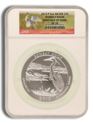 id10078671c3373346hEQNQEjth1elFFQ7hAshAJ-E6ip0F_DCu_TAMqcxnCj6kD_aQext-1.jpg 2015-P 5 oz ATB Bombay Hook Silver Coin NGC SP70