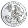 2012-P 5 oz ATB El Yunque Silver Coin - Burnished (Cap Only)