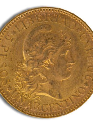 Argentina 5 Peso Gold Coin