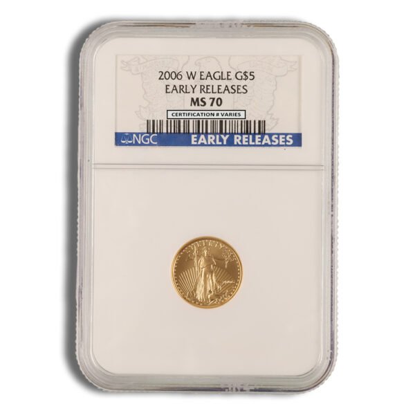 2006 1/10 oz Gold Eagle  NGC MS70 ER