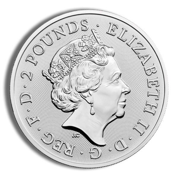 2021 1 oz Silver Great Britain Robin Hood BU