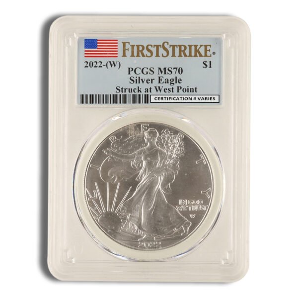 2022 Silver Eagle PCGS MS70 - West Point