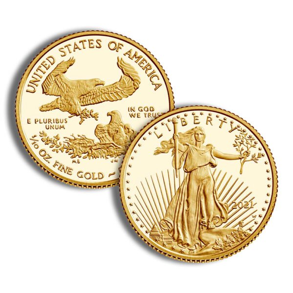 2021 Proof Gold Eagle Designer Set w/ OGP