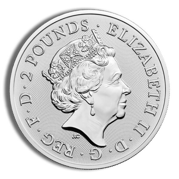 2022 1 oz Silver Great Britain Maid Marian BU