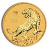2022 1/4 oz Australia Gold Lunar Tiger BU - Series III