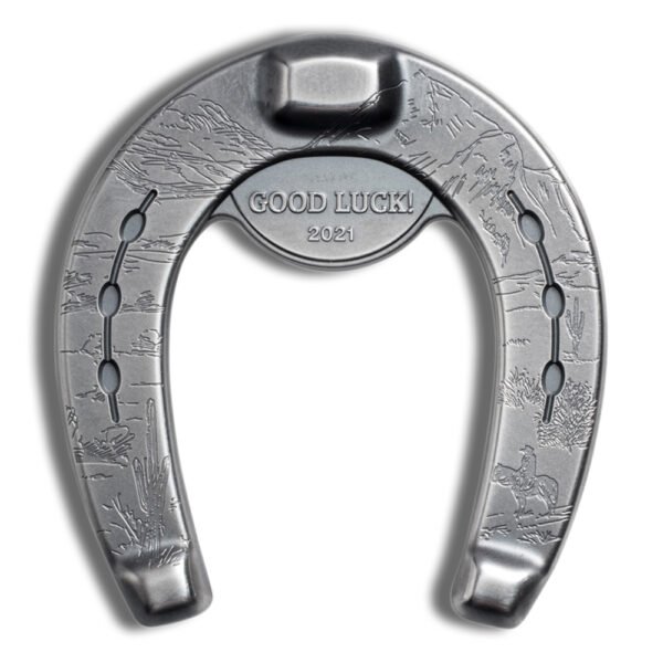 2021 1 oz Palau Silver Lucky Horseshoe