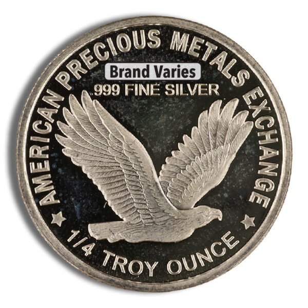 1/4 oz Silver Round - Brand Varies