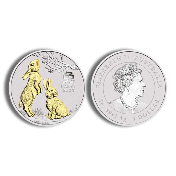 2023 Silver Australia Year of the Rabbit Proof 3-Coin Set