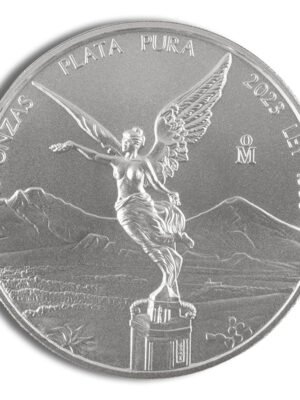 id10079900c3373346hVClq6QLMIAIPEz_LXXSVvKpGkh1ovybEy_JpxRyAybki3OuPext-1.jpg 2023 5 oz Silver Mexican Libertad - BU