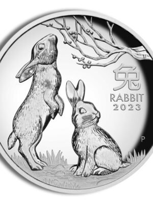 id10079988c3373346hdlFmc6o7btP-sdJ4sWsUhwtg6J_DQfOeLtd4jjTaJBAM7XdCext-1.jpg 2023 1 oz Silver Australia Year of the Rabbit Proof High Relief - Series III