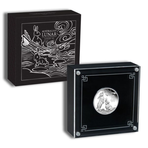 2023 1/2 oz Silver Australia Year of the Rabbit Proof