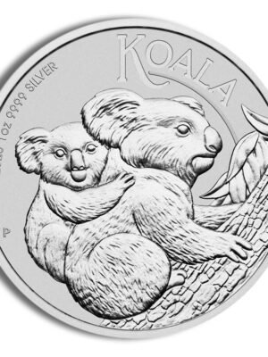 id10080036c3373346hPa8K2B2T0zwhcocveXIIxzIndCbiwhzgFCLvrAHUD_xeRoKqext-1.jpg 2023 1 oz Australian Koala Silver Coin - In Capsule