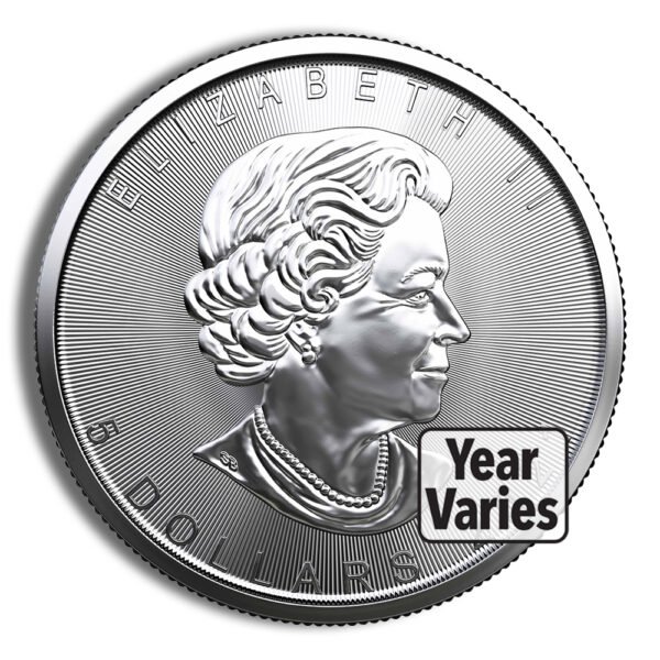 1 oz Canadian Silver Maple Leaf (Year Varies)