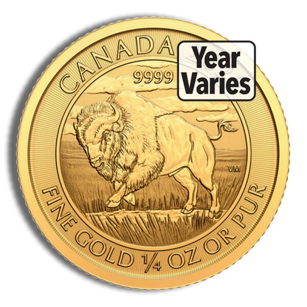 Canadian 1/4 oz Gold Coin (Year/Design Varies)