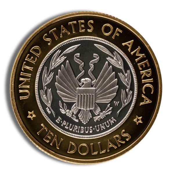 2000-W  Library of Congress Bimetallic Coin - Proof (Box/COA)