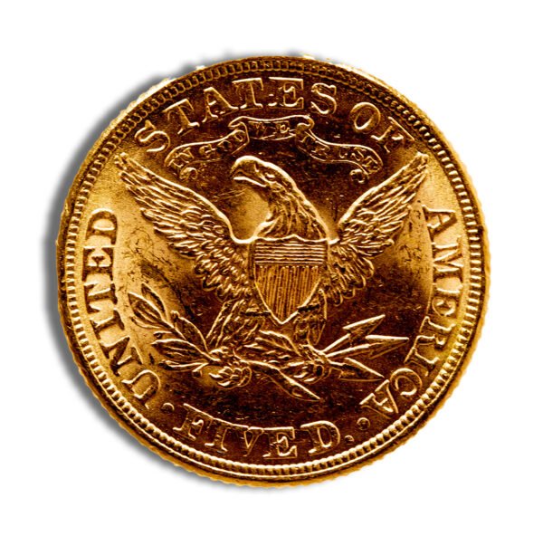  Gold Liberty Half Eagle - BU