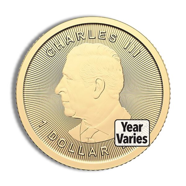 1/20 oz Gold Maple Leaf (Year Varies - Sealed)