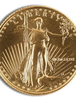 id10139634c3373346huhRkrFJvt_9xCHU9kUlVEaszA3l7qGxFwZFm0ah46nAh02Ssext-1.jpg 1988 1/10 oz Gold Eagle - BU (MCMLXXXVIII)