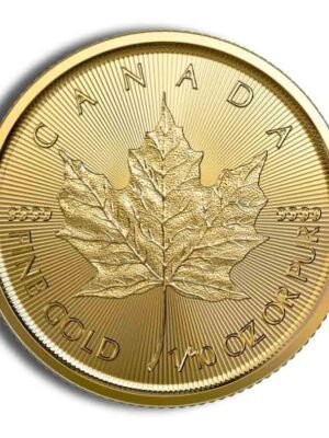 1/10 oz Gold Maple Leaf (Year Varies - Sealed)