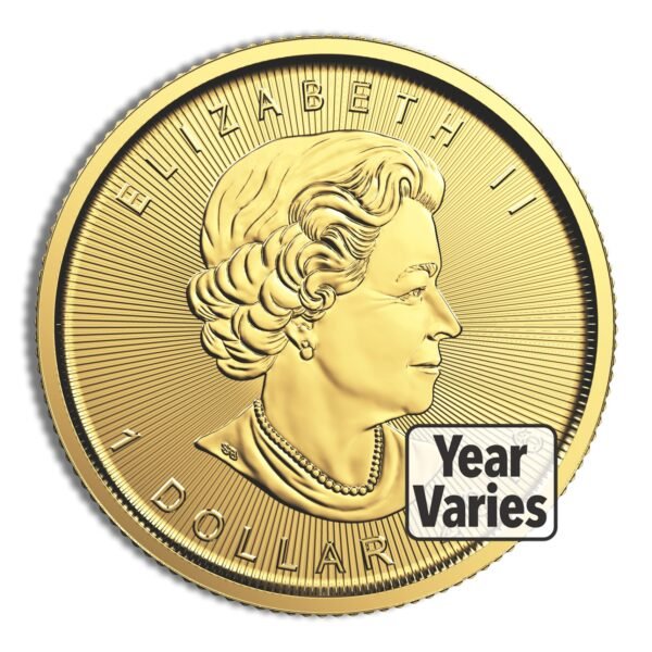1/20 oz Gold Maple Leaf (Year Varies - Sealed)