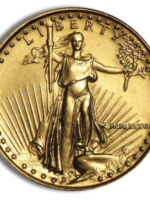 id10261049c3373346h1Kwa1G5EIPJA1HBh8rUxWAXbsuBsa8c2aM1kHGVwPR1c5Sk6ext-1.jpg 1987 1/10 oz Gold Eagle - BU (MCMLXXXVII)