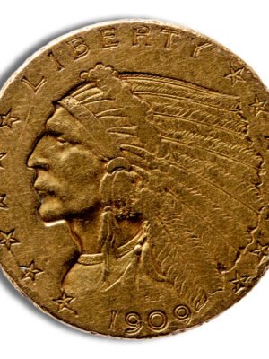 id10267975c3373346hJew8f3PYyOnxJlY9HpEhv7HskPAcCbAj641AChFQKxG0OM9_ext-1.jpg .5 Gold Indian Quarter Eagle - VF