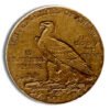 .5 Gold Indian Quarter Eagle - VF