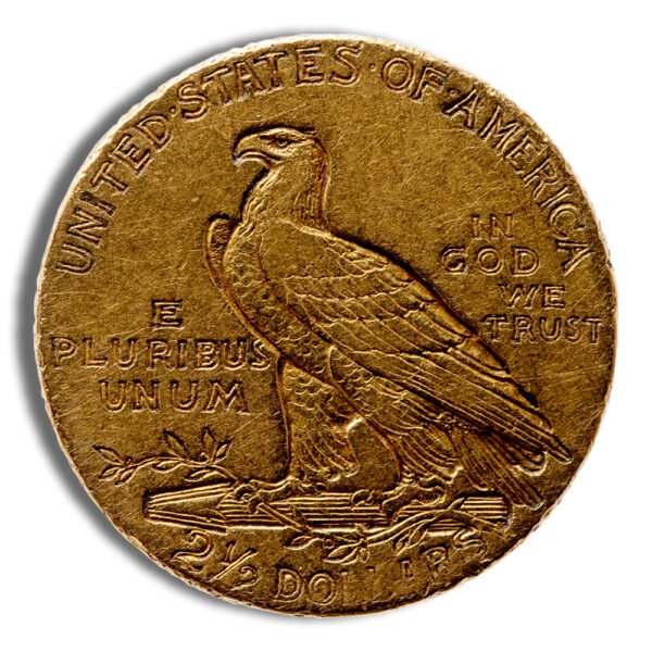.5 Gold Indian Quarter Eagle - VF