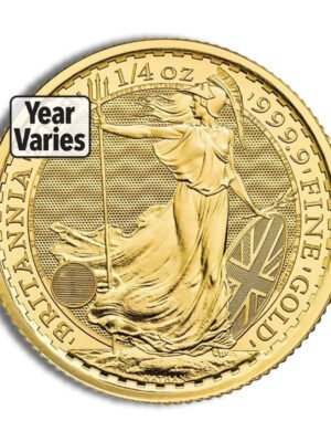 1/4 oz Gold Britannia (Year Varies)