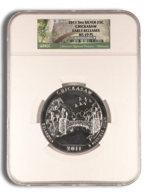 id10275971c3373346hTiJsF5BXROOAWPThv_rLp1q8OchLze4S7jX5lEyqPRABU-_zext-1.jpg 2011 5 oz ATB Chickasaw Silver Coin NGC MS69PL
