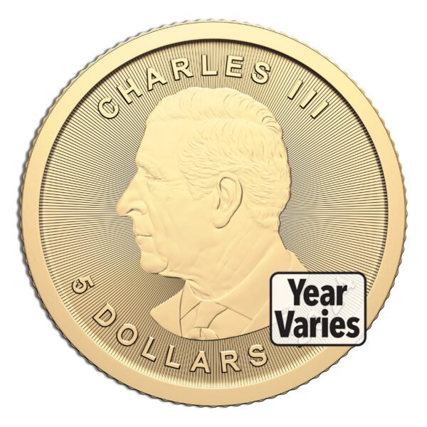 1/10 oz Gold Maple Leaf (Year Varies - Sealed)