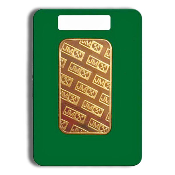 1 oz Gold Bar - Johnson Matthey (Carded)