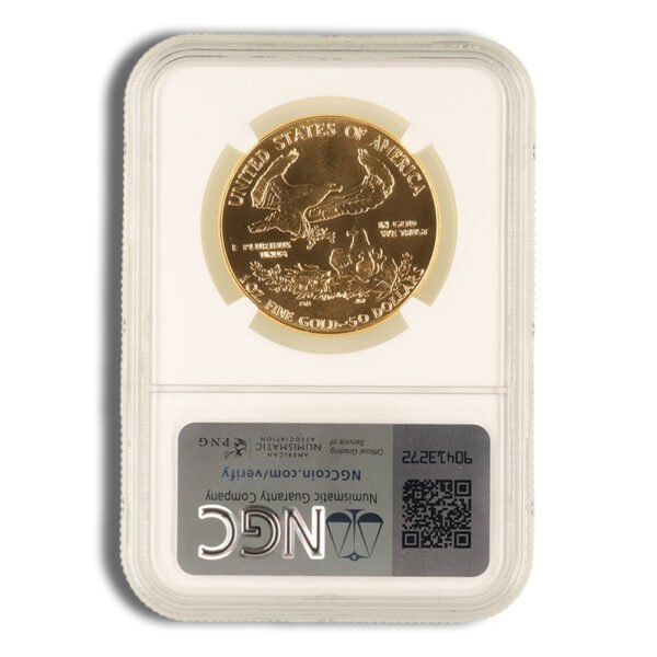 1987 1 oz Gold Eagle  NGC MS69