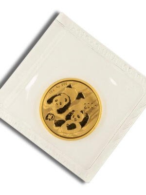 15 gram China Gold Panda - BU - Sealed (Year Varies)